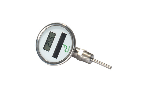 Bottom connection solar digital thermometer DSTI series