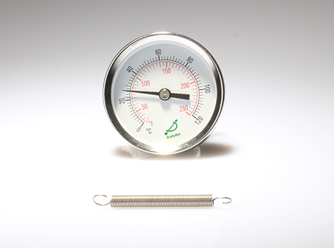 Spring thermometer six corners SS221SS-1