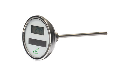 Back connection solar digital thermometer DSTT series