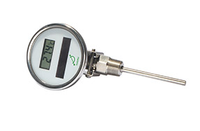 Adjustable connection solar digital thermometer DSTA series