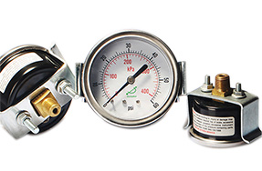 General pressure gauge with U-clamp EPG221H-U